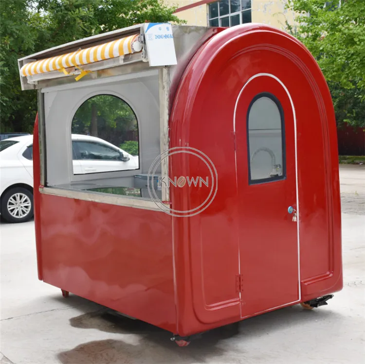 Дизайн 220 см длинная тележка для продуктов прицеп-вагон для продажи Еды Тележка фургон для еды прицеп для продажи