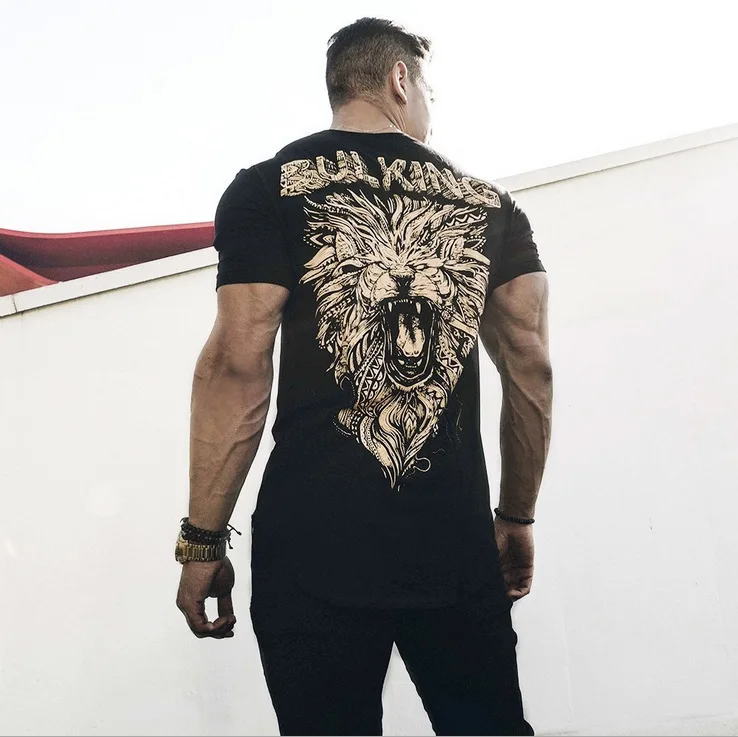 

Quick-Drying Fitness Clothes New Sports Short-Sleeved Men's Summer Stretch Quick Drying Clothes Running Basketball Sweatshirt