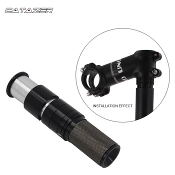 

Extension for bicycle handlebars 3-50 mm black Extension fork for mountain bike increasing the height of 28.6 mm