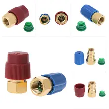 Дро 2 шт./компл. быстрое разъединение A/док-станция с USB Порты и разъёмы адаптер R12 Порты и разъёмы для R134a принимаем