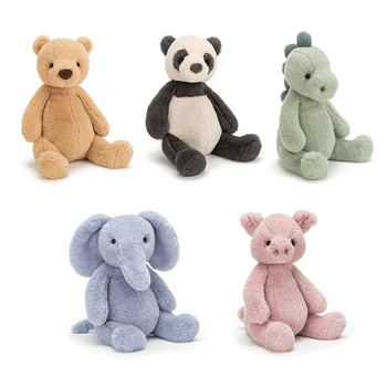 

30cm Cartoon cute dinosaur pig doll rabbit hair soft cute plush toy children doll