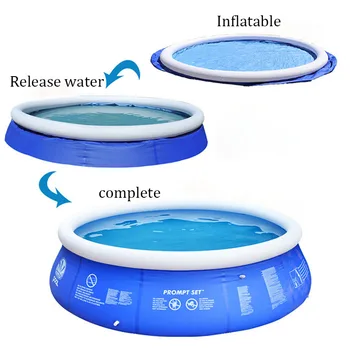 

Giant Inflatable Swimming Paddling Pool Clip Net Thick Super Home Bathtub Kids Summer Bath Tub Outdoor for Children Toys4