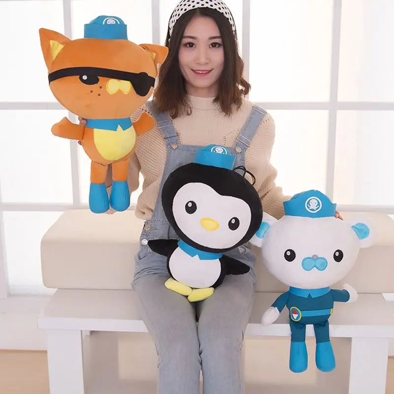 Octonauts плюшевая игрушка песо капитан барнакс т квазий шеллингтон фигурка кукла
