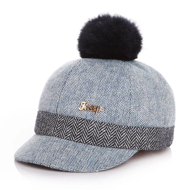 

2019 Fashion Kids Baseball Cap Snapback Caps Brand Hip Hop Letter Pompom Comfortable Hats For Child Girl High Quality Osasuna