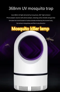 

Electric Mosquito Killer lamp LED Light mosquito trap fast mosquito killer portable mosquito zapper home Pest Control Lamp