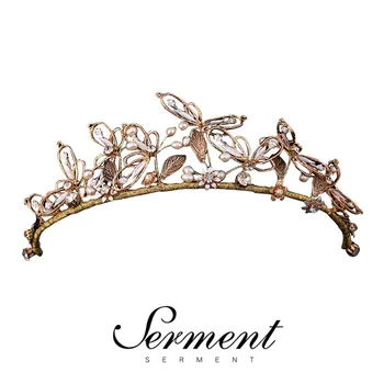 

SERMENT Birthday Crown Fashion Hair Jewelry Bridal Party Hair Accessories Number Birthday Cake Crown Jewelry Lovely Girl's Gift