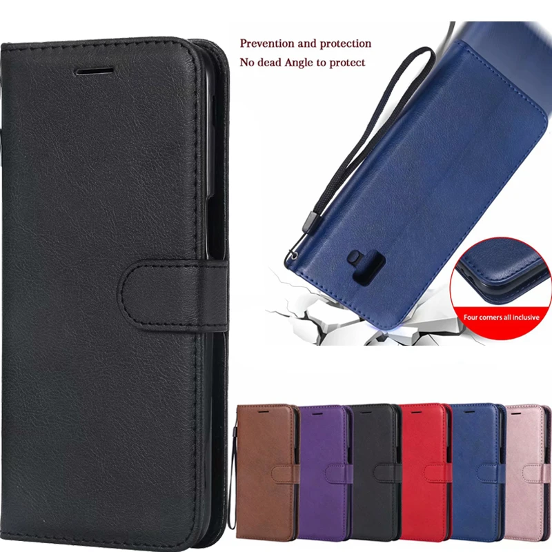 xiaomi leather case design Flip Wallet Dành Cho Xiaomi Redmi Note5 Red Mi Note 5 Ốp Lưng Cho Xiaomi Redmi 5 Plus MEE7 MET7 MEG7 redmi5Plus Da Bao Bọc Điện Thoại xiaomi leather case handle