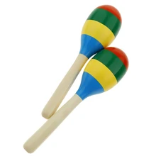 1 пара maraca песок молоток шейкер для маленьких детей дети музыка Ранние развивающие игрушки