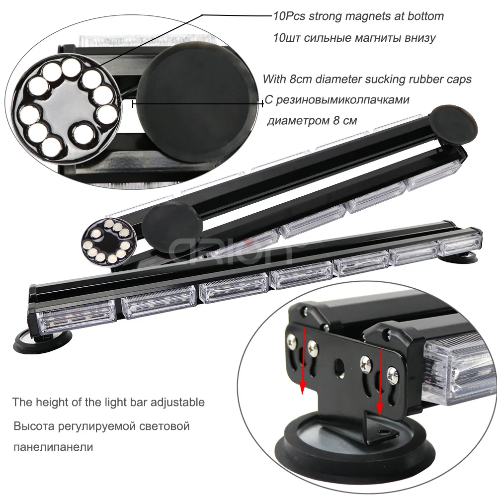 b双面4灯细节镭射透镜