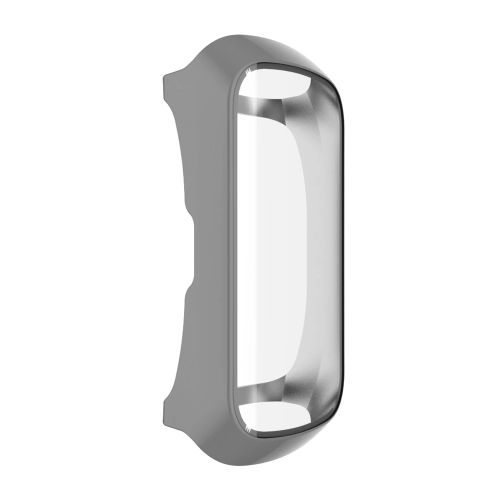 Мягкий ТПУ экран Protcetor чехол для samsung Galaxy Fit-e SM-R375 противоударный чехол все вокруг защитный чехол-бампер аксессуары - Цвет: Gray
