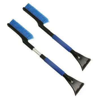

2020 high quality 2 IN 1 Car Vehicle Snow Ice Scraper Snow Brush Shovel Removal Frost Adjustable Brush Winter tools for the car