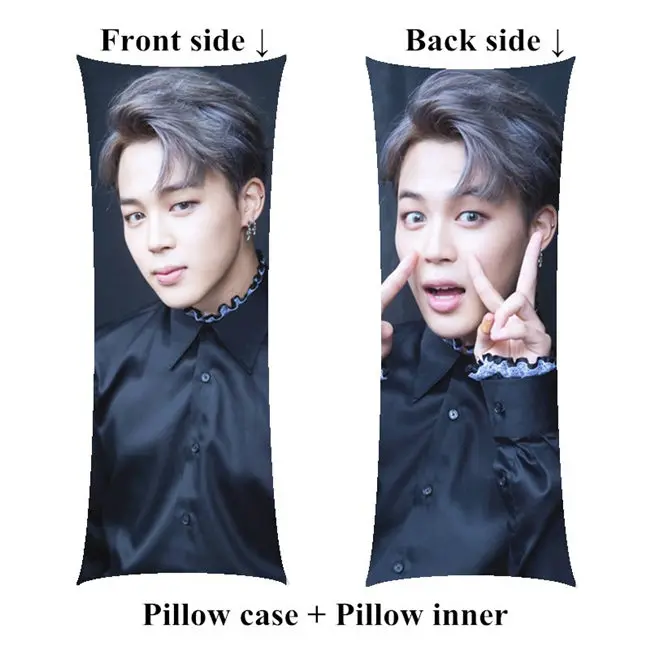 pillow Домашний Kpop JungKook подушку на заказ Bangtan для мальчиков и девочек V Jin suga Jimin подушки для тела - Цвет: pillow