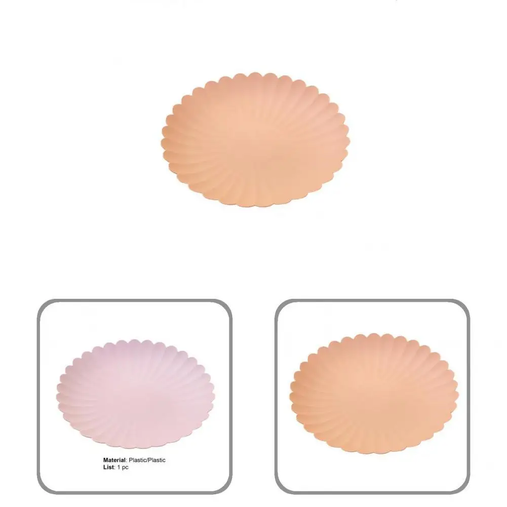Cake Plate Reusable Dessert Tray Plastic Multi-use Unique Creative Lace Decor Cake Plate
