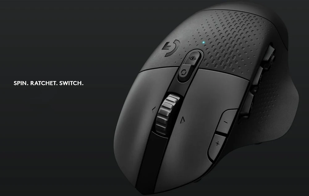 Беспроводная игровая мышь logitech G604 LIGHTSPEED 16000 dpi Hero sensor 15 программируемое управление для Windows7 8 10 игровая мышь