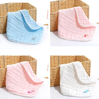 

5pcs/pack 100% Cotton Newborn Baby Towels Saliva Towel Nursing Towel Baby Boys Girls Bebe Toalha Washcloth Handkerchief