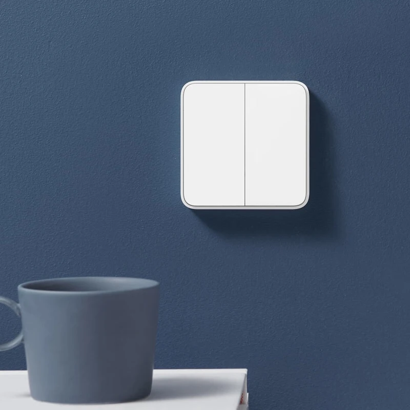 Smart Wall Switch Xiaomi Mijia Live Line Version OTA Upgrade Smart Linkage Works with mihome App smart switch lamp base switch lamp holder switch