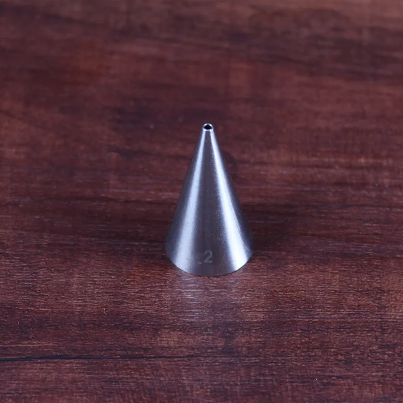 Description Picture 6 of itemSmall Pastry Nozzle 1pcs 18*30(mm) Stainless steel cake tools Cupcake Decorating Icing Piping Tips Puff Sugarcraft Pastry Tip