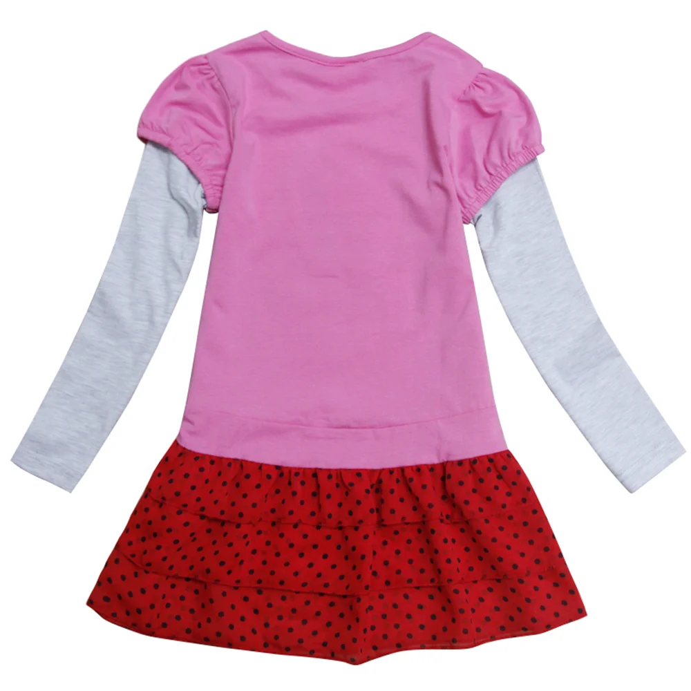 Платье с длинными рукавами принцессы для дивана Осеннее Хлопковое платье