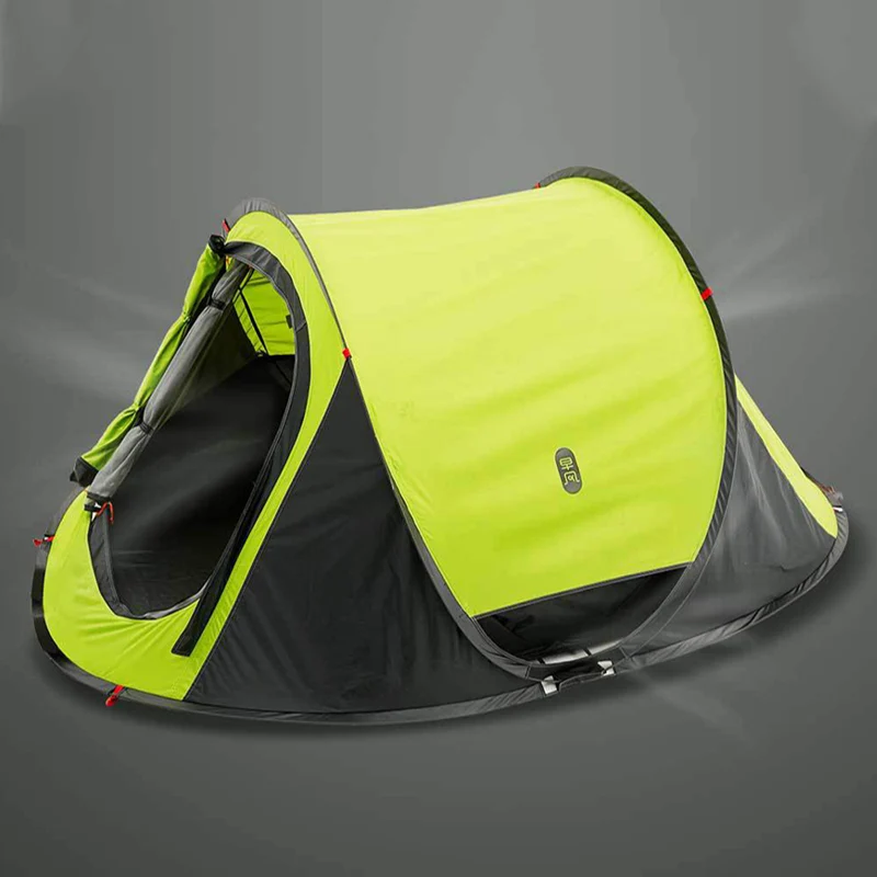 zaofeng Camping Tent 3-4 People Automatic Outdoor Waterproof Double Layer family Travel Tent Fast Installing