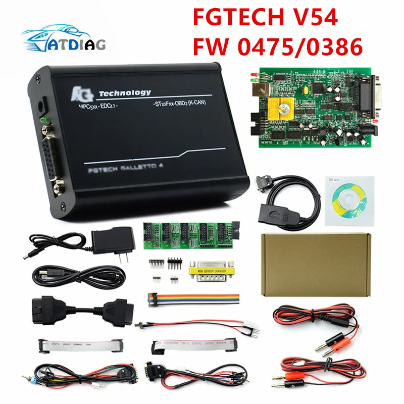 Онлайн Master EU 0475 FGTech V54 Galletto 4 Полная поддержка чипа BDM функциональность Fg Tech