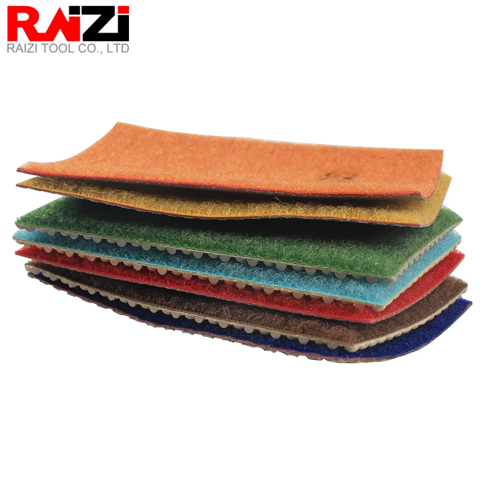 Raizi Electroplated/Resin Hand Polishing Sandpaper Sheets for Granite
