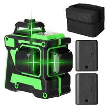 Linee orizzontali verticali dello strumento di livello Laser 360 a 12 linee 3D multifunzione con funzione autolivellante
