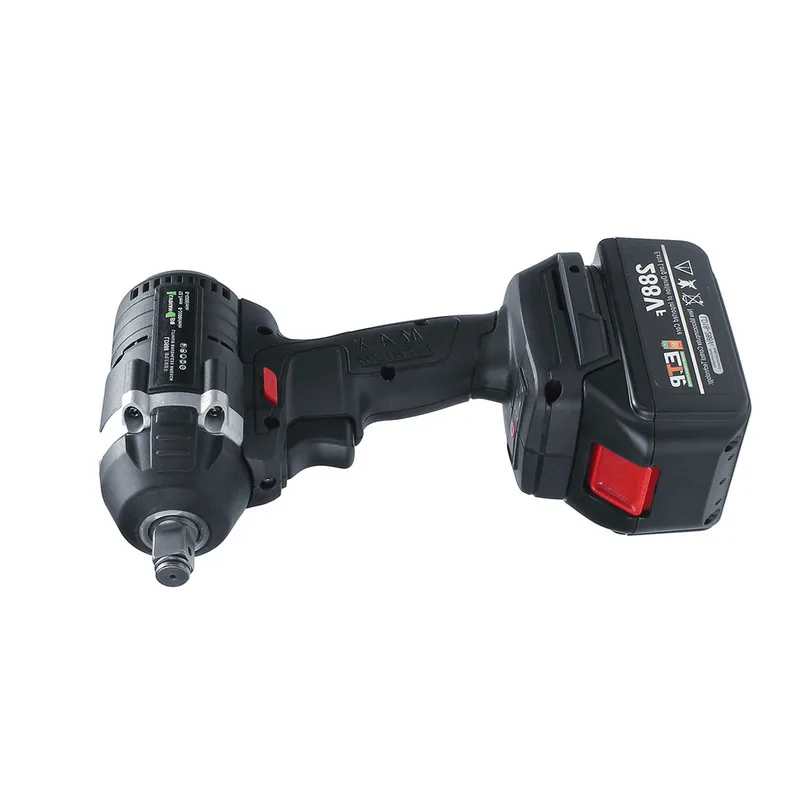 110-240V 630N. m 288VF беспроводной электрический ударный гайковерт Электрический ключ щетка с 1x литий-ионным аккумулятором инструменты