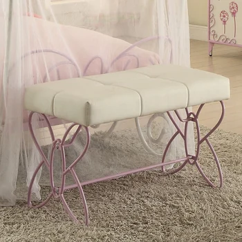 

European-style Shoe Bench Cloakroom Fabric Sofa Stool Shoes Living Room Coffee Table Bed End Stool