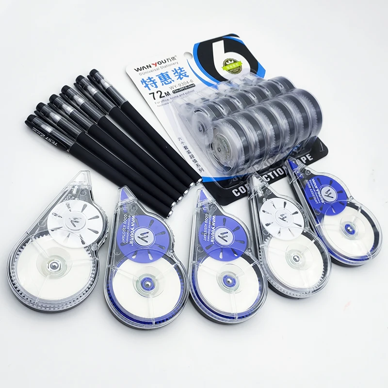 Large capacity correction 300 meters full meter back to school stationary korean school supplies correction tape correction tape correction supplies