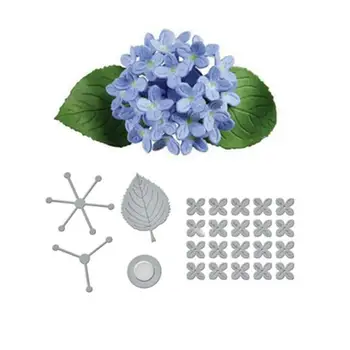 

Flower shapes Cards Making Metal Cutting Dies Christmas Frame For DIY Stamp Scrapbooking Photo Album Embossing Paper Decorative