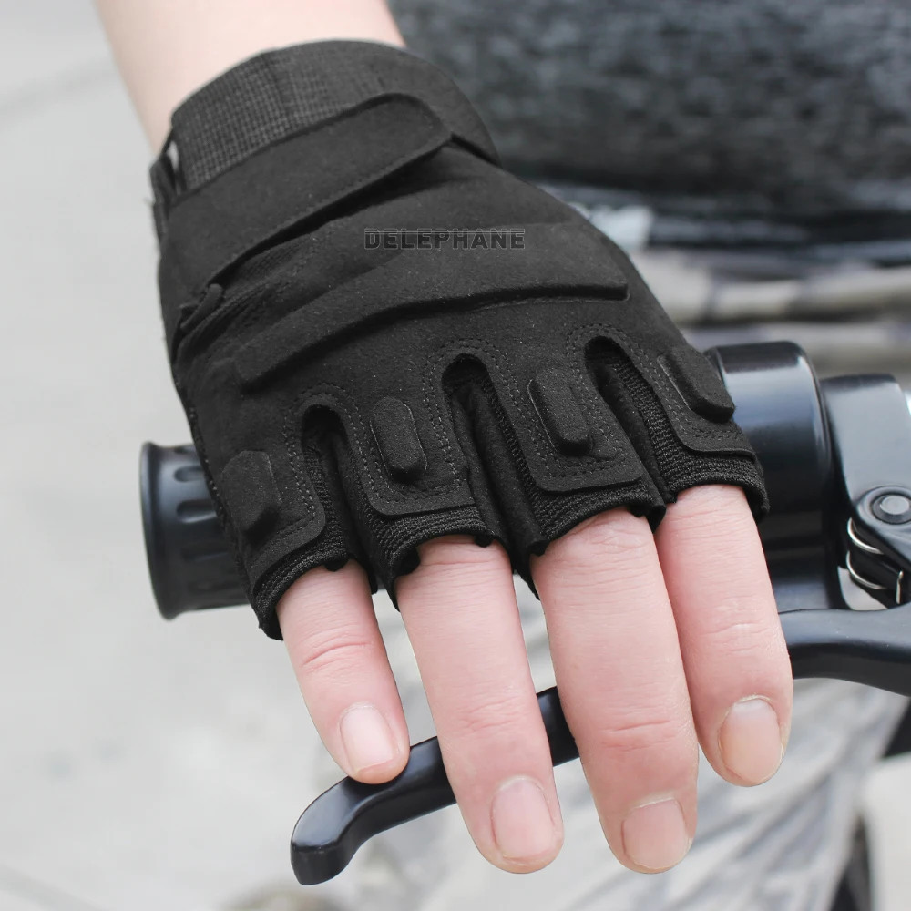 Перчатки без пальцев для спорта на открытом воздухе прочные тканевые перчатки