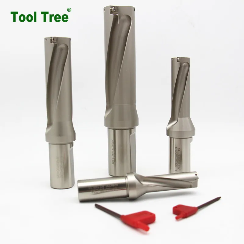 Machine tools High Speed cutting tools U drill cutter SP WC type U drill for CNC Center drilling