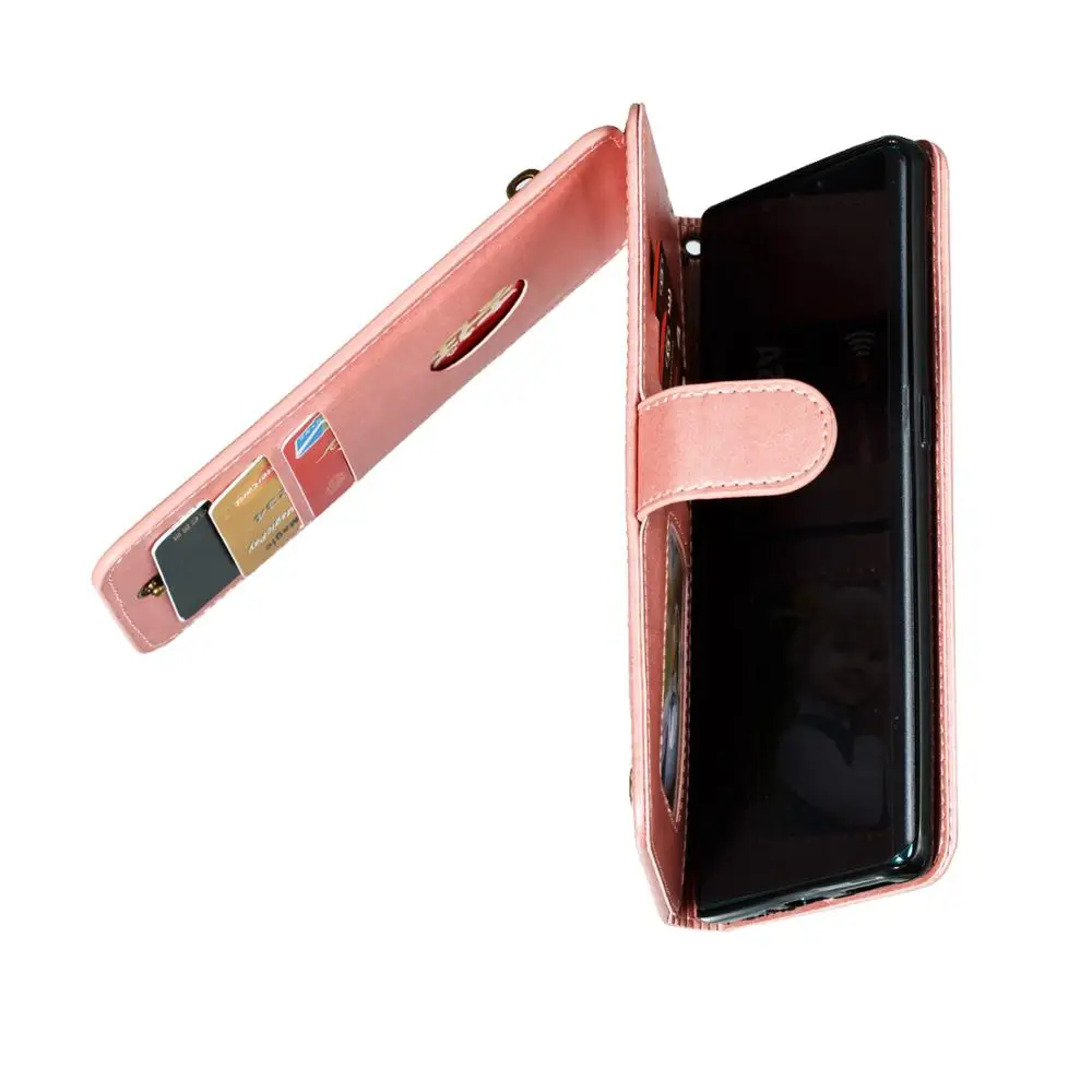Кожаный чехол-бумажник с девятью картами для huawei mate 30 Pro 30 Lite mate 20 Pro 20 Lite P30 P20 P Smart Plus модный откидной Чехол