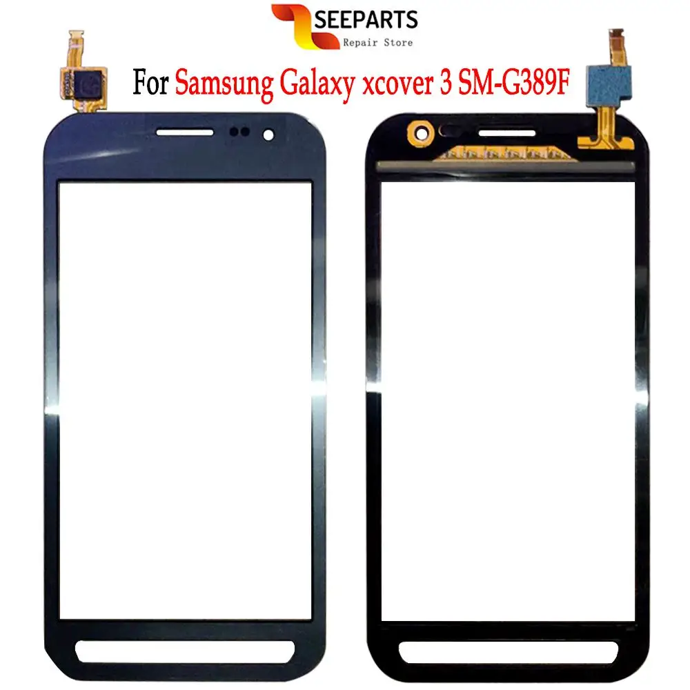 For Samsung Galaxy Xcover 3 XCover3 G388 SM-G388F G389F LCD Display Screen Module + Touch Screen Digitizer Sensor Panel Glass vivo mobile frame png