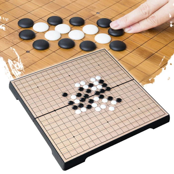 Китайская старая настольная игра, шахматный складной стол, магнитный Шахматный набор, портативный подарок, LBV