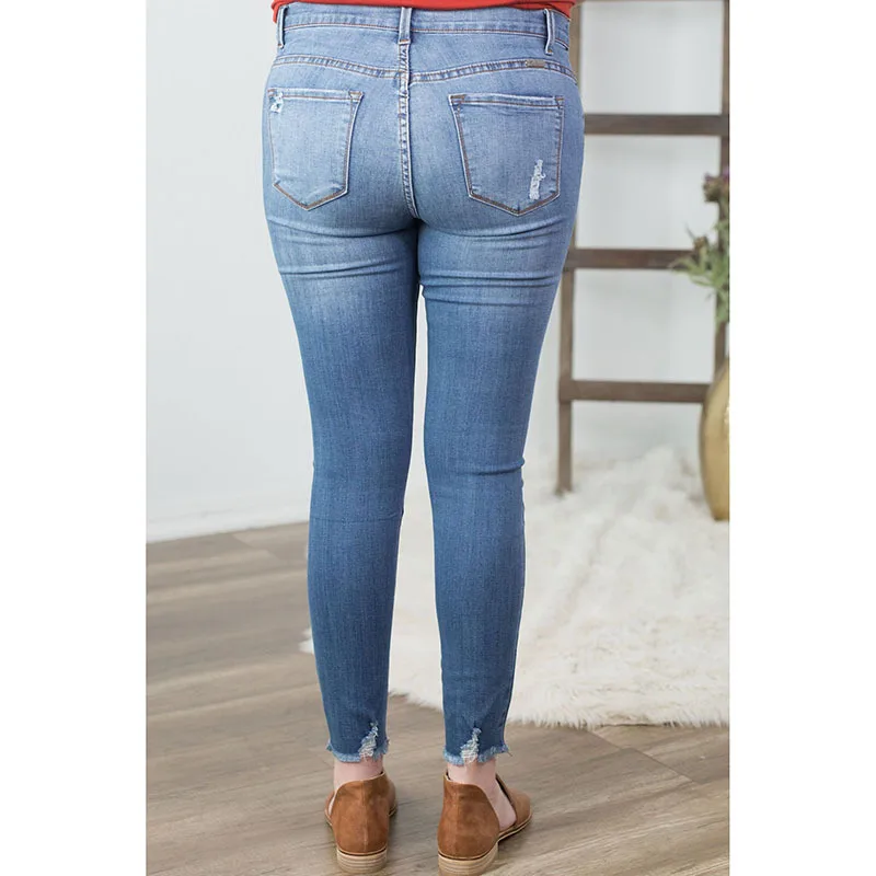 Jeans Loose Comfort Maternity Cloths Autumn Wear Low-waisted Denim Trousers Pregnant Women