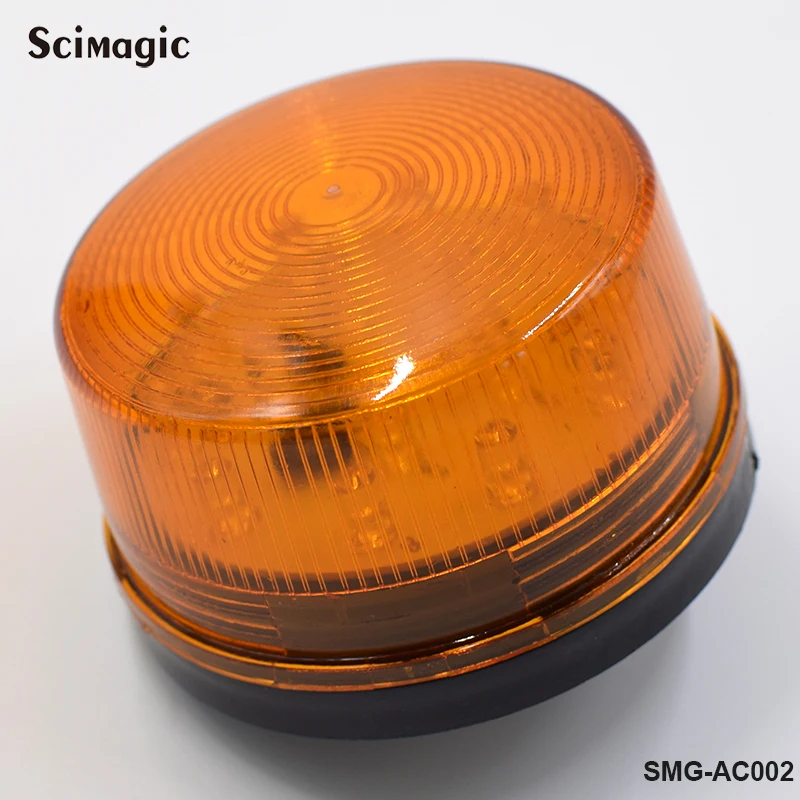 Signal Strobe Flashing Lamp LED Gate Flashing Light Alarm DC 12V or 24V For Swing Sliding Gate Opener/Barrier emergency warning lamp warning beacon light warning light security flashing light