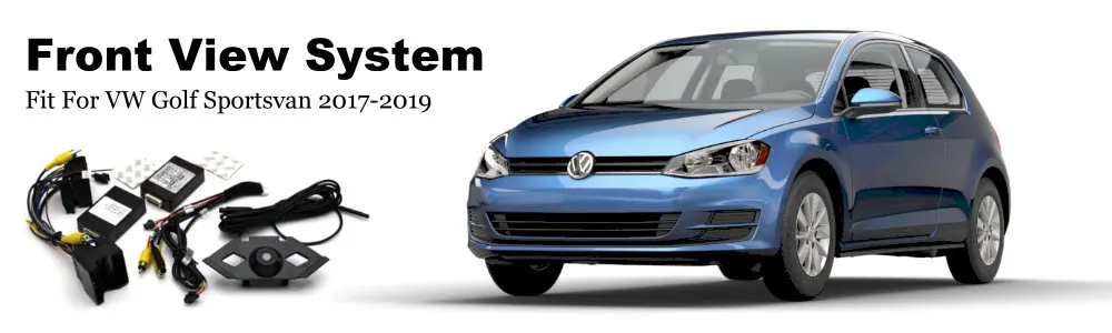 Автомобильная Камера Переднего Вида парковочная система для Volkswagen VW Golf Sportsvan CANBUS экран авто камера заднего вида