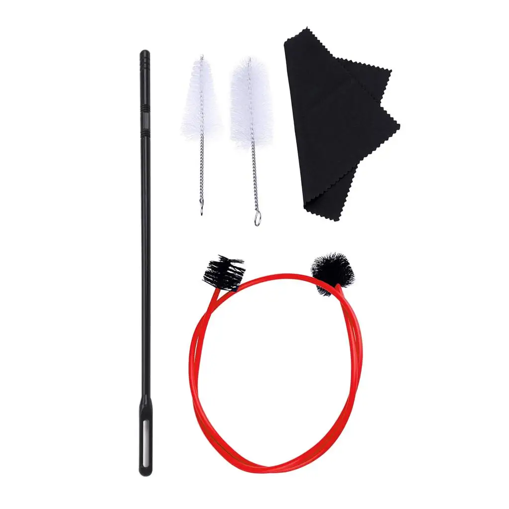 Trumpet Maintenance Cleaning Care Set, Brushes, Snake Cleaning Cloth