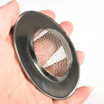 

Useful Kitchen Stainless Steel Sewer Sink Strainer Filter Drain Waste Clean sink strainer 7.5cm Bathroom Supplies