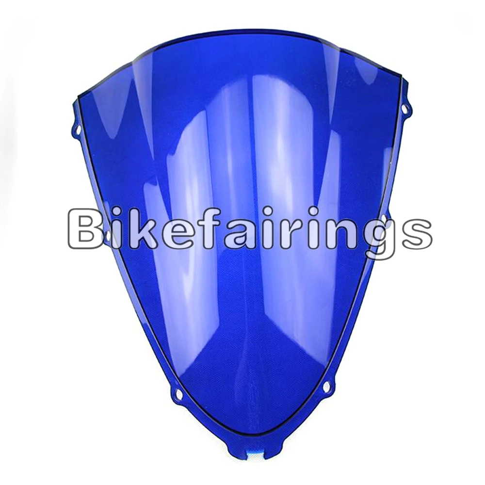 Велосипед Запчасти ветрового стекла для Kawasaki ZX12R 2002 2003 2004 2005 ZX-12R ABS Пластик прозрачный цвет: черный, синий дымчатое лобовое стекло для Стиль лобовое стекло - Цвет: Blue