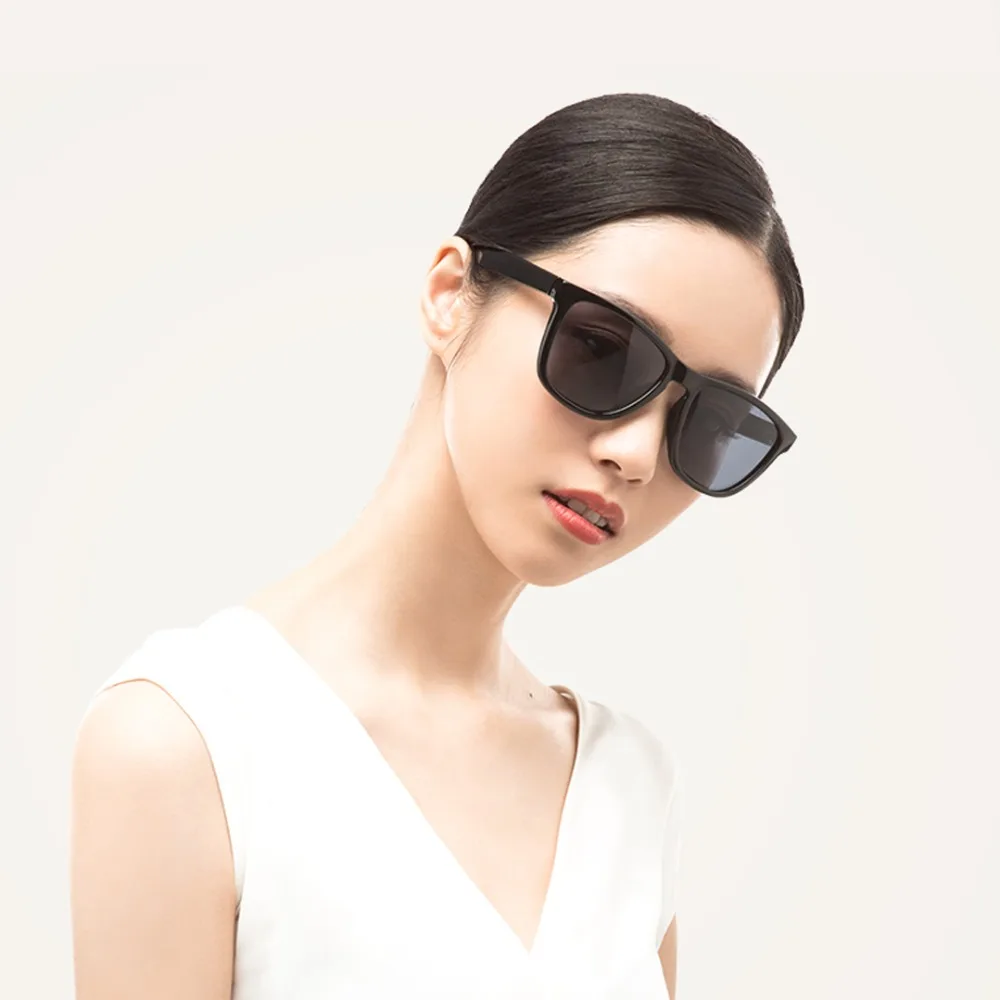 Xiaomi Mijia Youpin TAC классические квадратные солнцезащитные очки для мужчин и женщин, поляризационные линзы, цельный дизайн, спортивные солнцезащитные очки для вождения