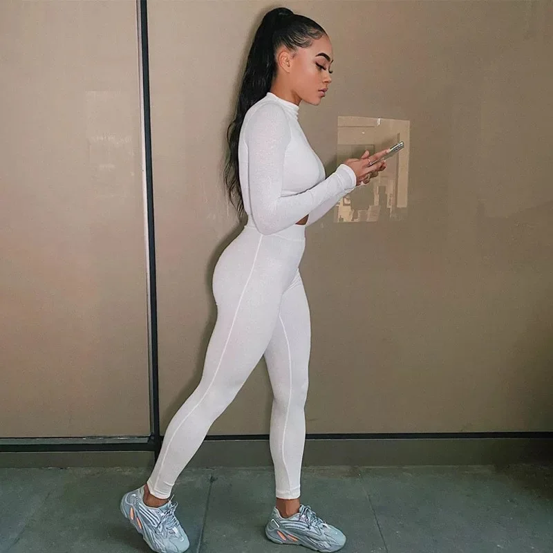 Two Piece Set Casual Fleece Tracksuit Women Winter 2020 Women's Sets Oversized Hooded Long Sleeve Hoodie Sports Pants Lady Suit