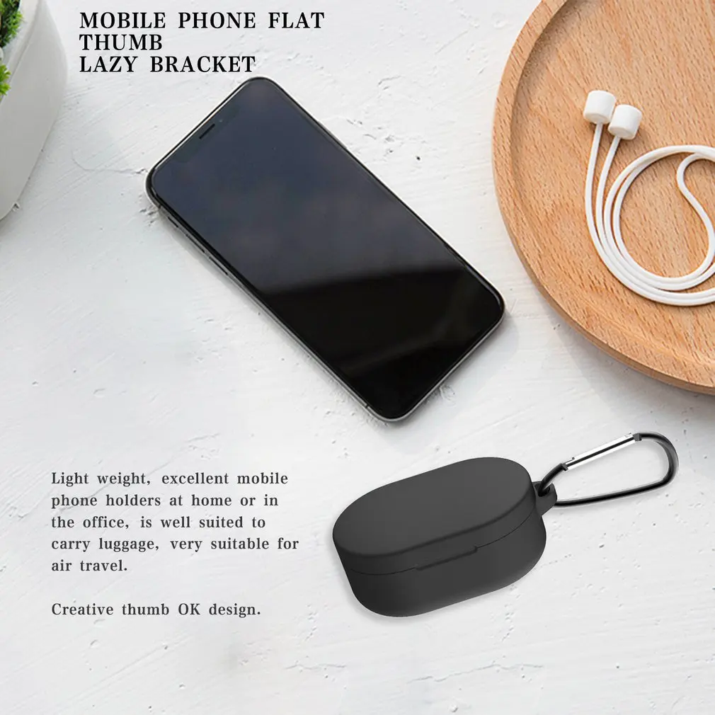 Силиконовый защитный чехол для наушников для Xiaomi Redmi Airdot TWS Bluetooth наушники модная версия беспроводной