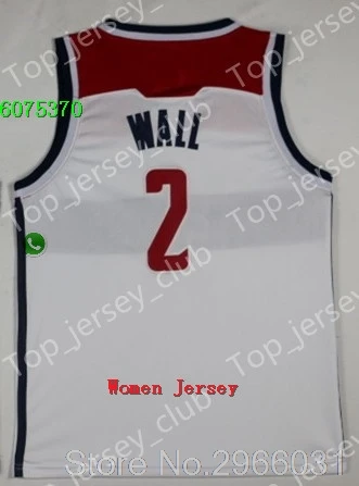 for Women A+++ качественная женская футболка для взрослых#2 John Wall#3 Bradley Beal - Цвет: for Women