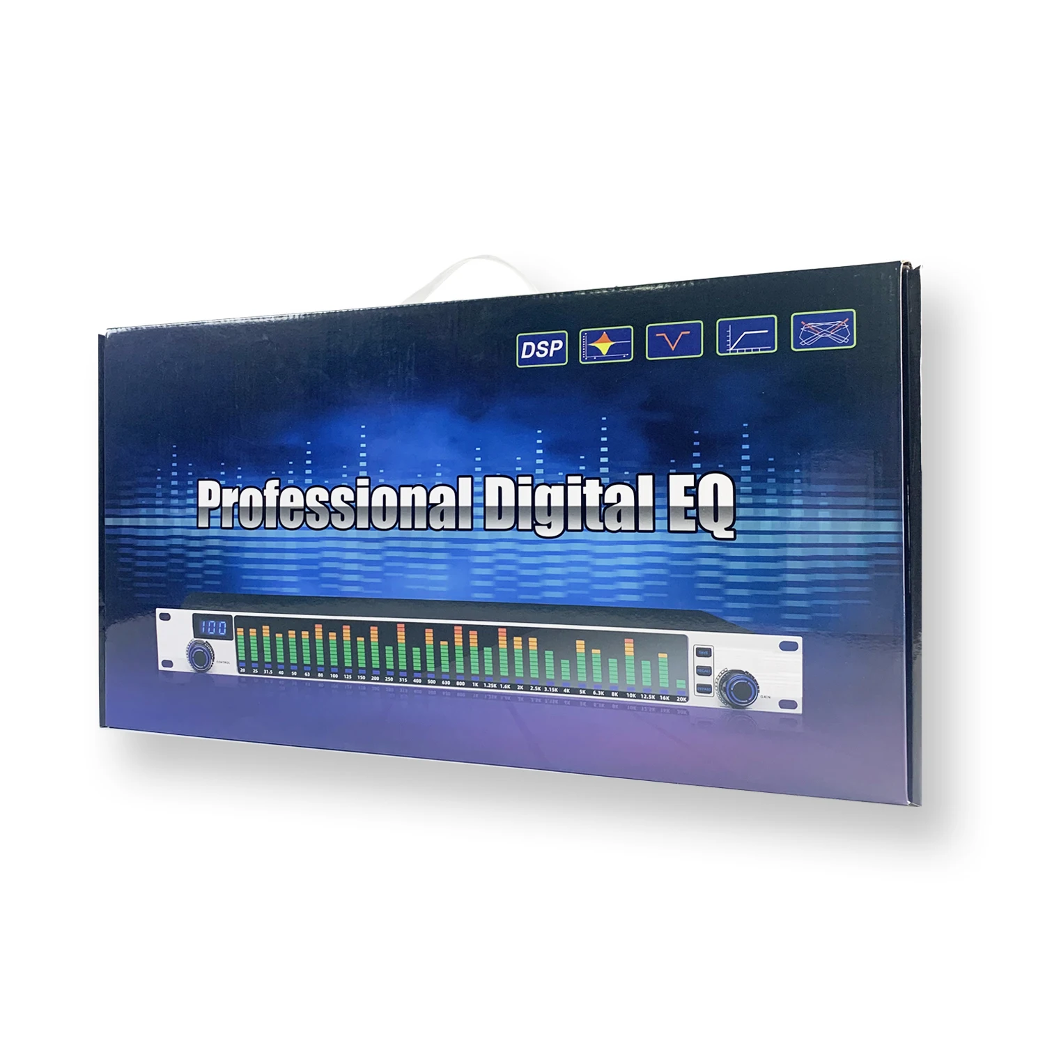 Redução de Ruído em Casa Profissional Digital Cossover Alto Médio Baixo eq Ajuste Equalizador Estágio Desempenho Gax-eq777 Ktv - Image 6