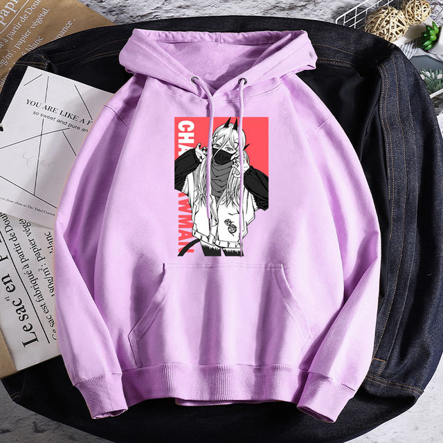 CHAINSAW MAN THEMED HOODIE (11 VARIAN)