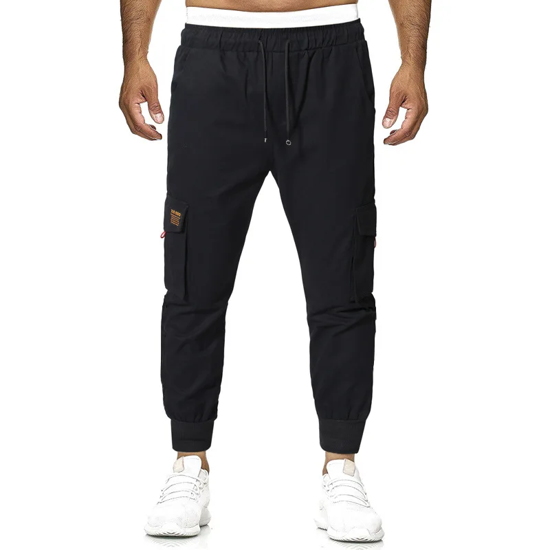 

Bib Overall Men's Autumn And Winter Loose Casual Pants INS Super Fire Street Beam Leg Trousers K1067