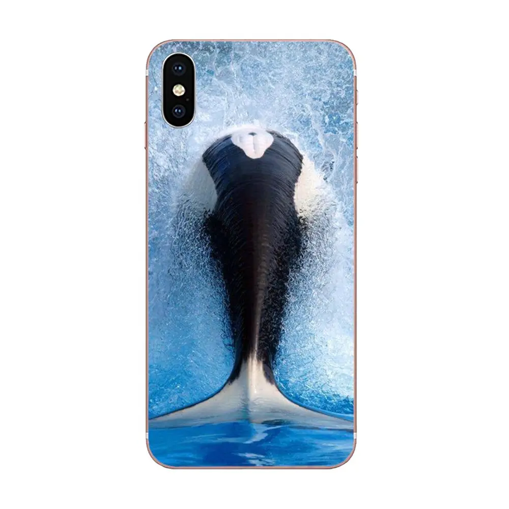 Killer Whale Orca для samsung Galaxy Note 5 8 9 S3 S4 S5 S6 S7 S8 S9 S10 5G mini Edge Plus Lite красивые чехлы для телефонов