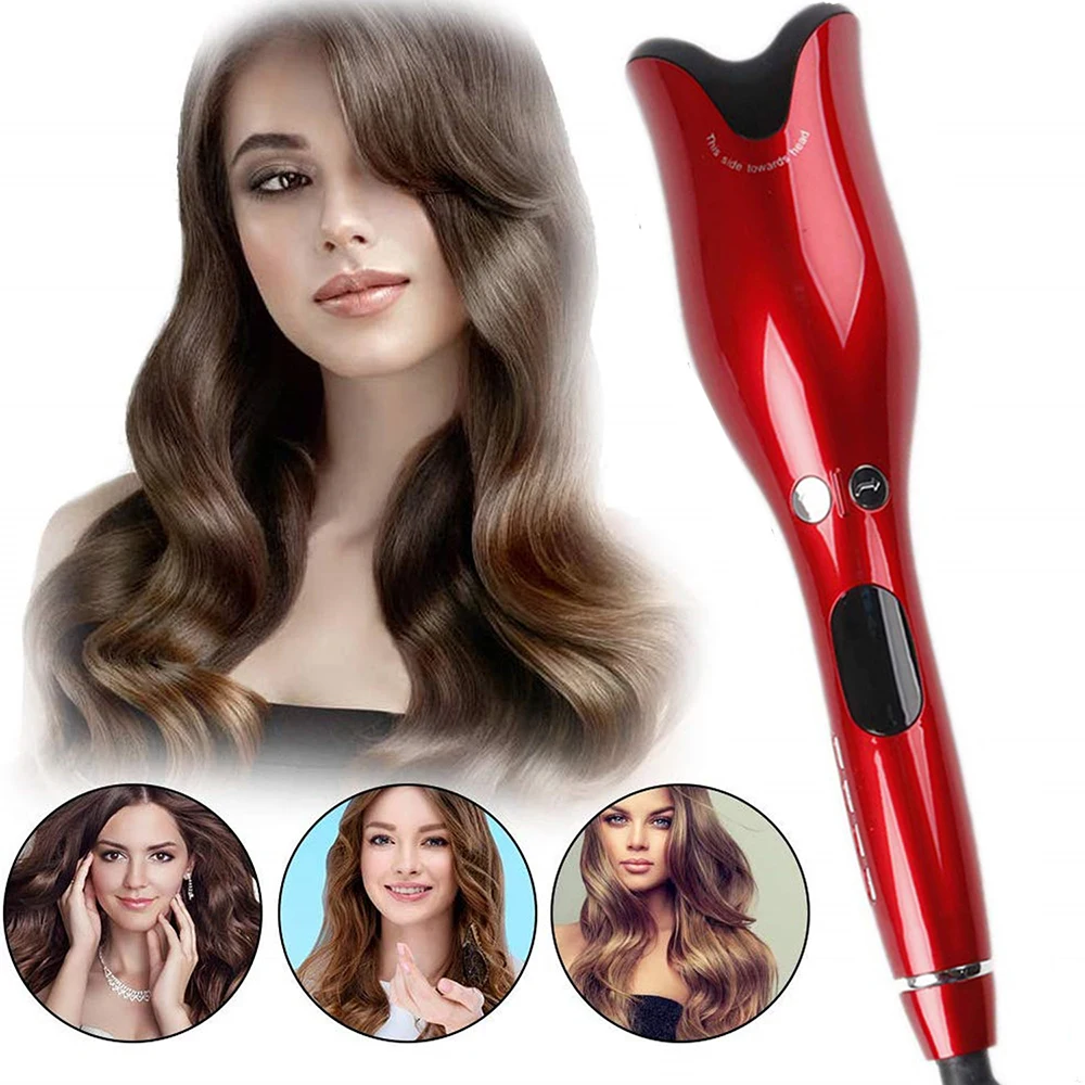 Vip Link Hair Curler Automatic Hair Curling Iron Professional Hair Crimper Curling Wand Auto Ceramic Hair Waver Styling Tools